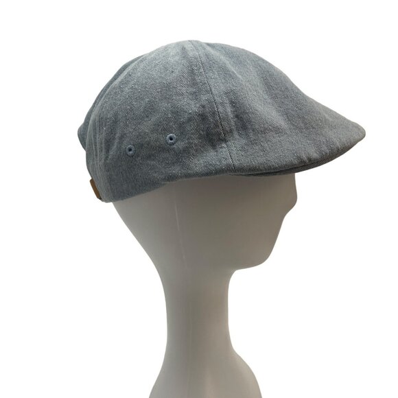 San Diego Hat Co. Blue Denim Ivy Cap With Adjustable Strap & Ventilation Sz L/XL - Picture 2 of 8